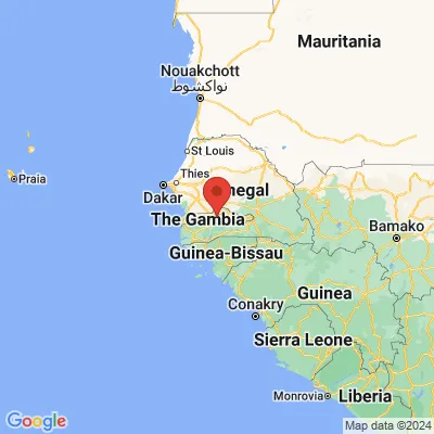 Gambia map