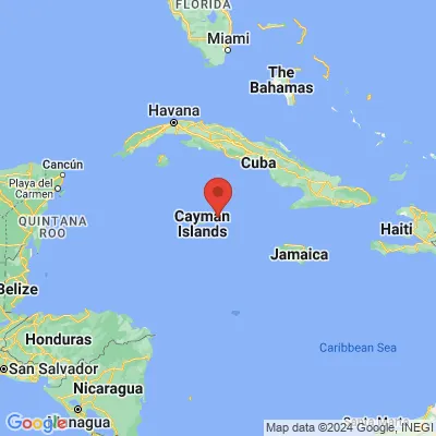 Cayman Islands map