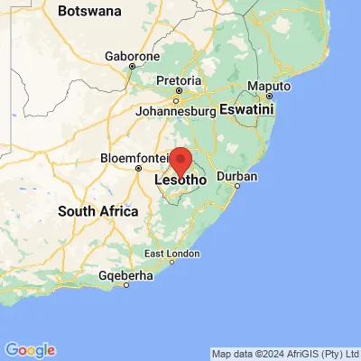 Lesotho map