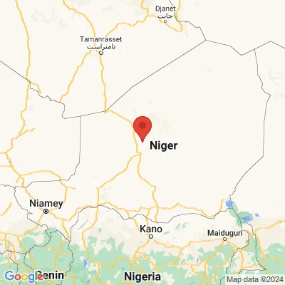 Niger map